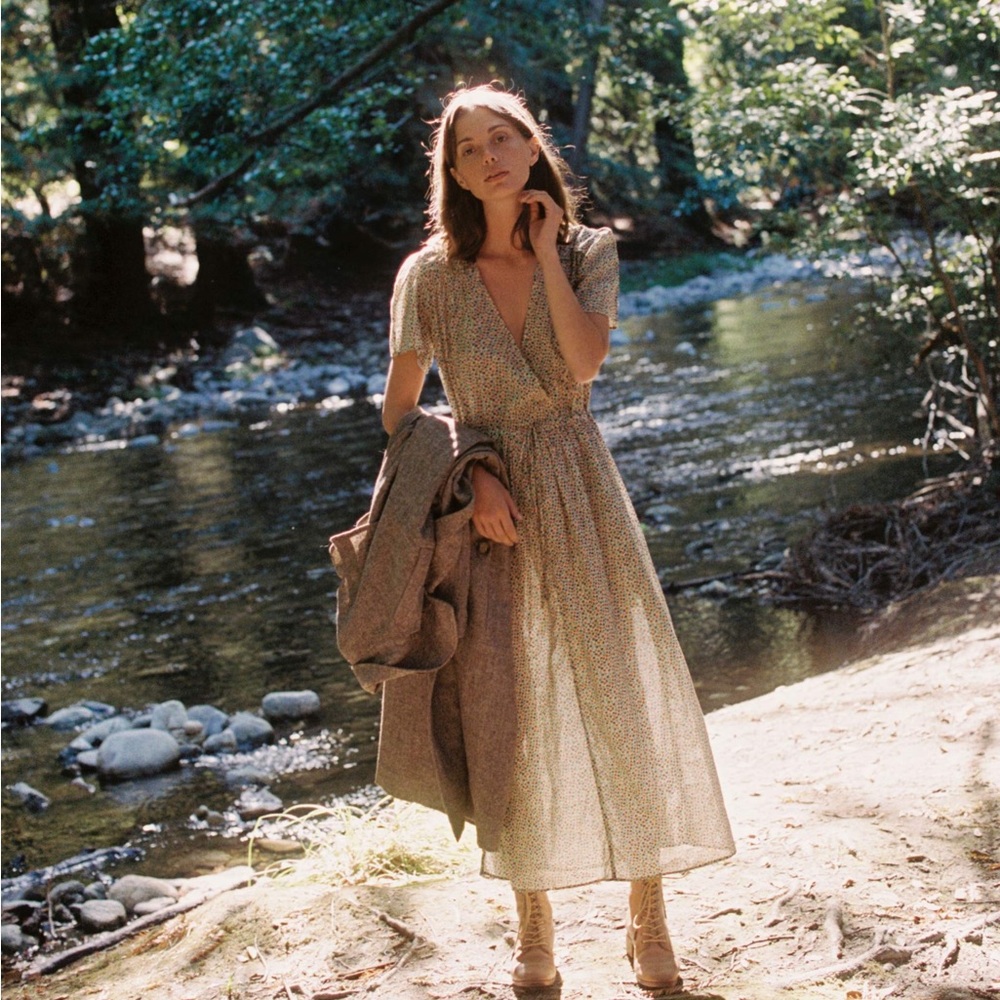 Christy Dawn Dawn Dress Petite XL Calico Chamomile